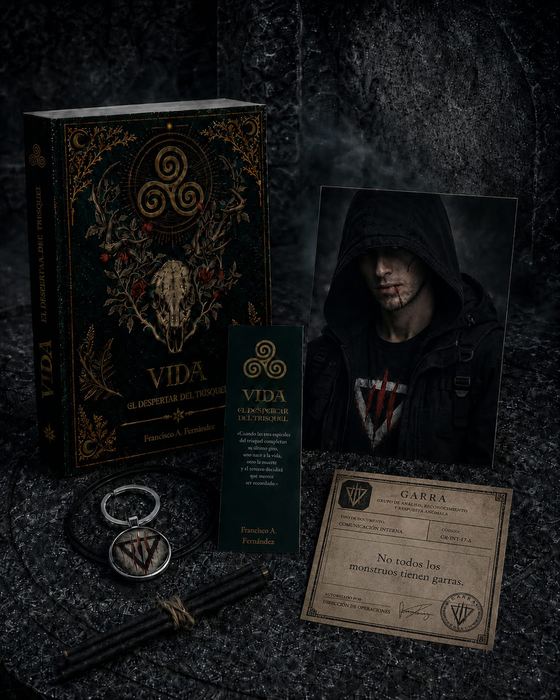 Pack Eneko: novela firmada, marcapáginas, llavero de GARRA e ilustración exclusiva